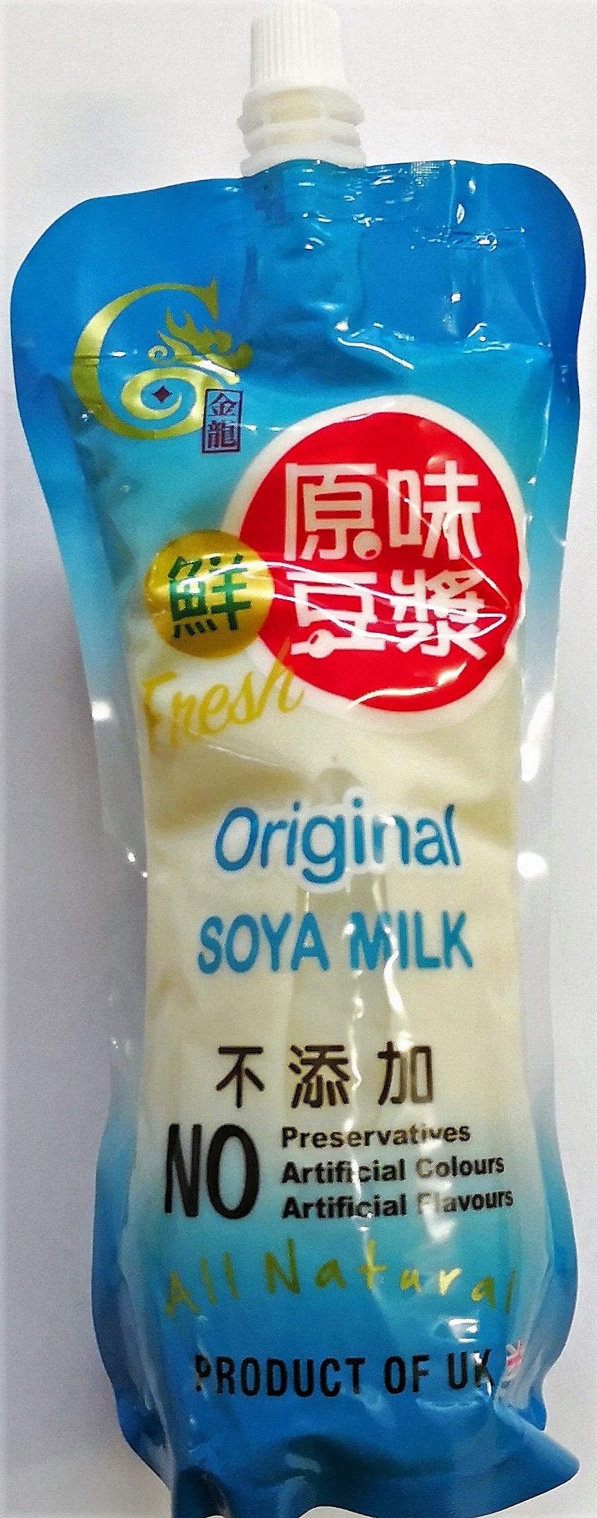 金龙【原味豆浆】新鲜豆浆 350ml
